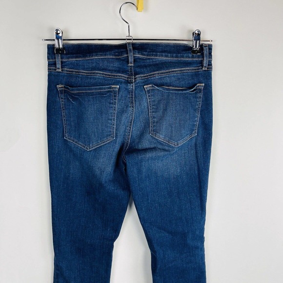 Loft Womans Sz 28 6 Modern Skinny Medium Blue Pockets Pockets - Picture 4 of 7